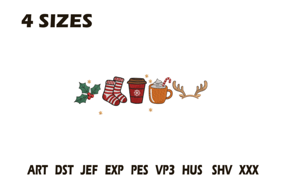 Christmas Mini Icons Embroidery