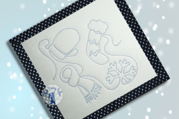 E2e Snow Wear Quilting Embroidery Design