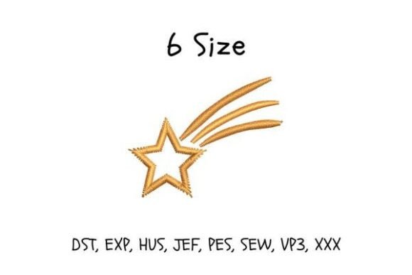 Mini Star Embroidery Design