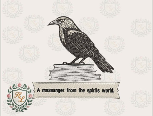 Night Raven Embroidery Files