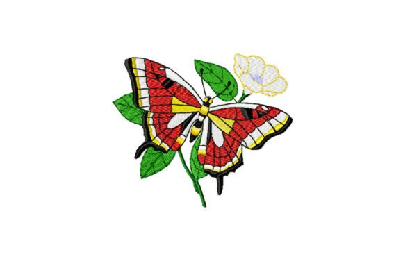 Set of Butterfly Embroidery Designs